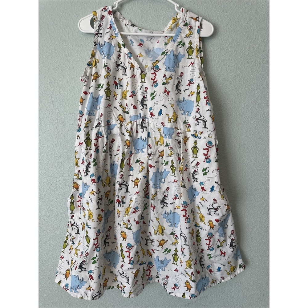 Handmade Dr Seuss Dress Cat In The Hat Women's